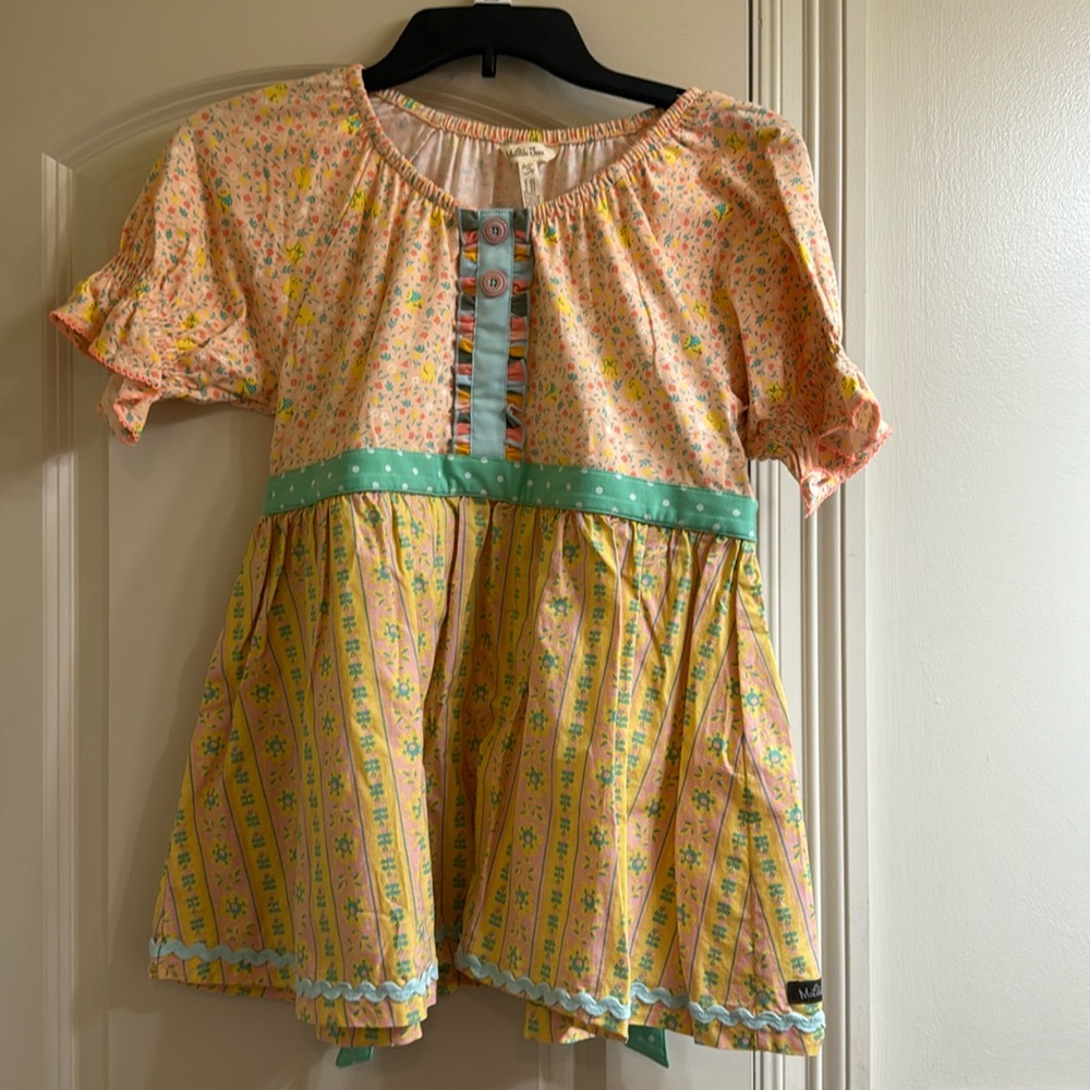 Matilda Jane Play Outside Spring Tunic. Size 16 EUC